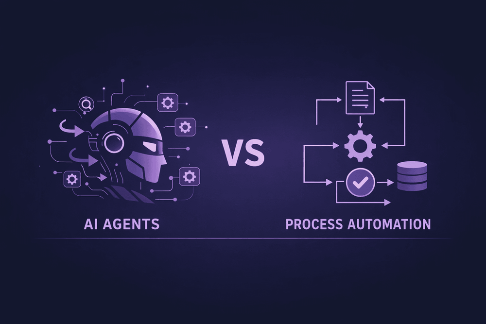 It's not always an AI Agent You Need: AI Agents vs. Process Automation